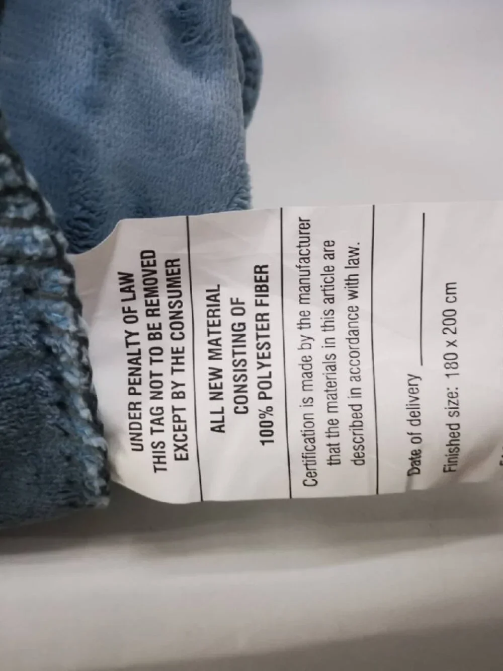 UGG Blanket Premium Soft Cozy Blue